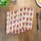 Designs Direct; Modern Floral Pattern 10" x 10" Cotton Twill Napkin; Category:Cloth Napkins; Image:4